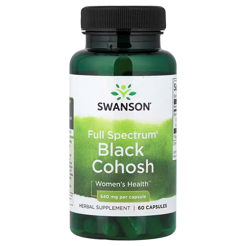 Black Cohosh Full Spectrum 540 mg 60Caps Луцьк - фото 1
