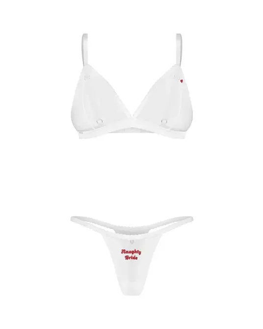 Комплект Obsessive Weddya Bride 3-pcs set 2XL/3XL Львів - фото 2