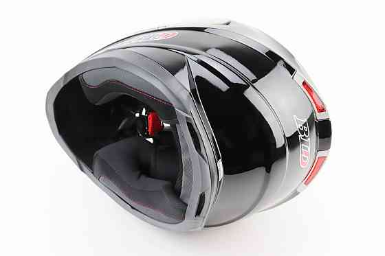 Шолом інтеграл, закритий BLD-M62 S (55-56см), ЧОРНИЙ глянець Киев