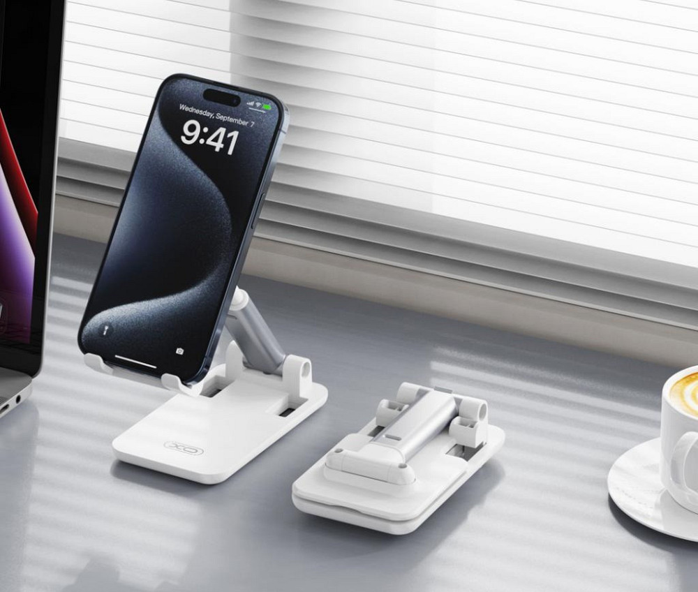 Универсальная подставка для телефона XO C143 White (7109741) Киев - изображение 3