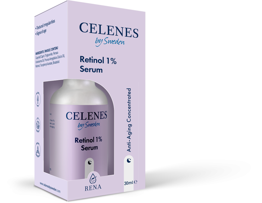 Сыворотка с ретинолом 1% Celenes 30 мл Киев - изображение 3