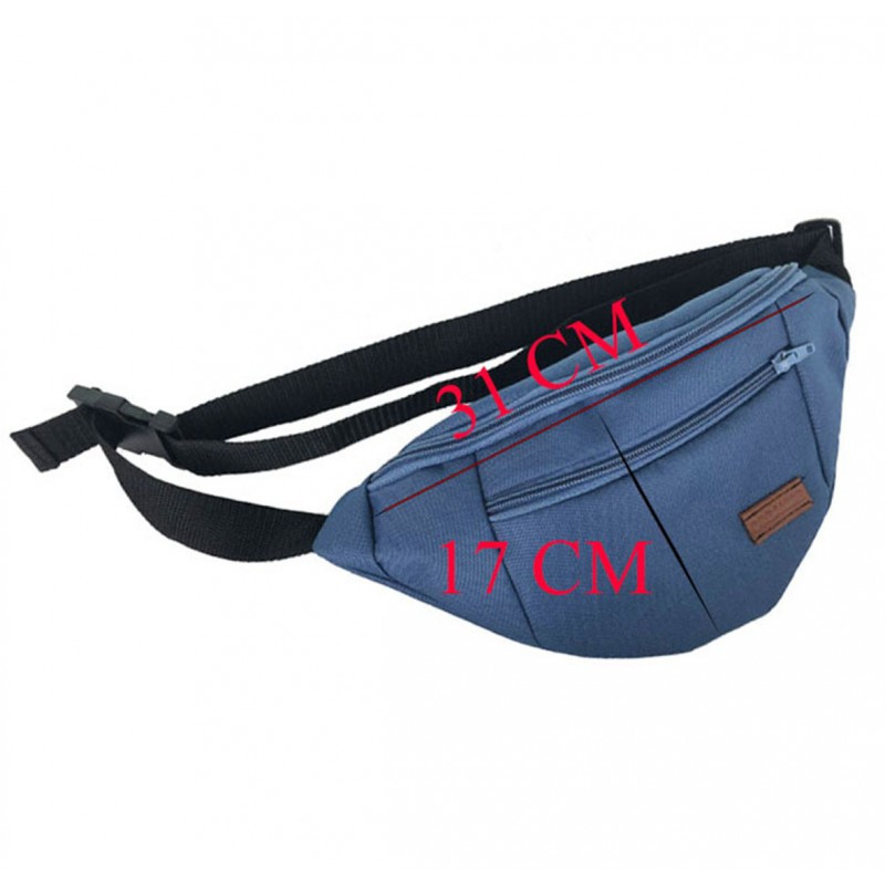 Сумка на пояс X002-siniy (Синій) Суми - фото 3