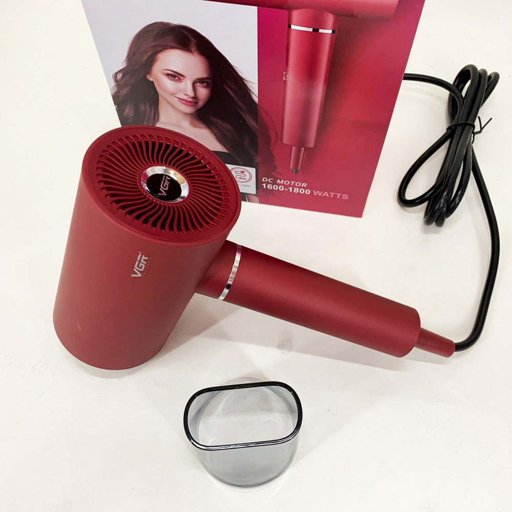 Женский мощный фен для укладки волос VGR V-431, Фен для волос с регулируемой температурой LC-11 Львов - изображение 18