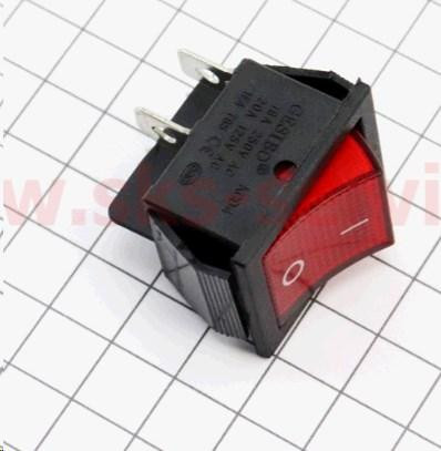 Кнопка вимикання двигуна бензогенератора 2-3,5KW Тип №2 Мукачево - фото 1