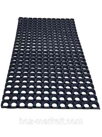 Коврик 100 см х 50 см х 1.5 см резиновый грязезащитный ячеистый сота Харьков