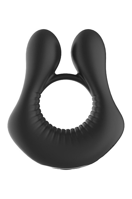 Кільце ерекційне для пеніса з вібрацією Dream Toys чорне Sex Aura Київ - фото 2