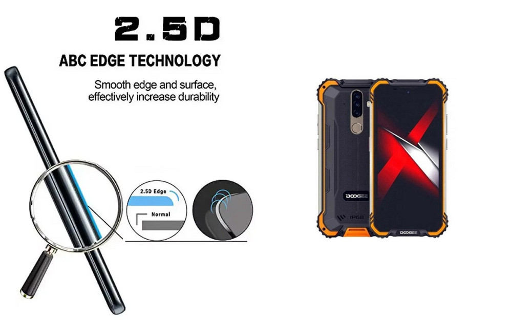 Защитное стекло ArmorGlass для Doogee S58 Pro – устойчивое к царапинам и ударам Киев - изображение 2