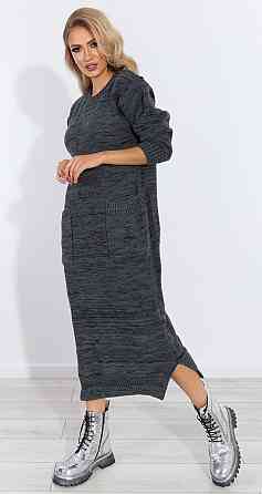 Довга в'язана сукня (48-52) Київ