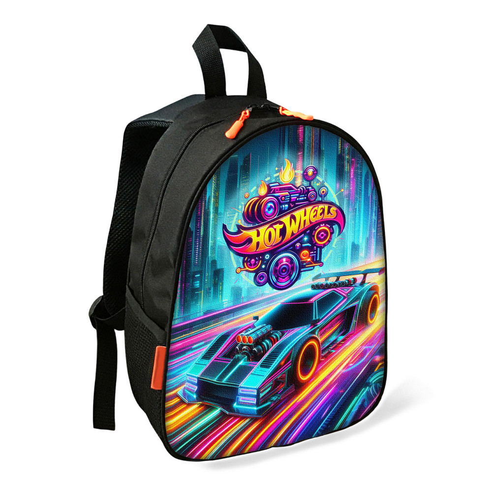 Рюкзак дитячий Хот Вілс / Hot Wheels шкільний/міський 34х27х13 см для хлопчика (02675) Київ - фото 1