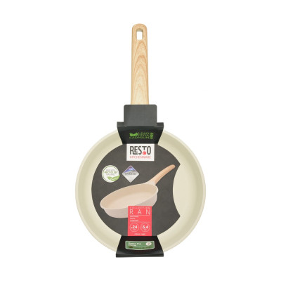 Сковорода Resto Ran біла 24 см (93809) Вінниця - фото 8