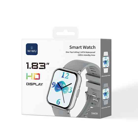 Смарт-часы WIWU Smart Watch SW09 Silver Одесса