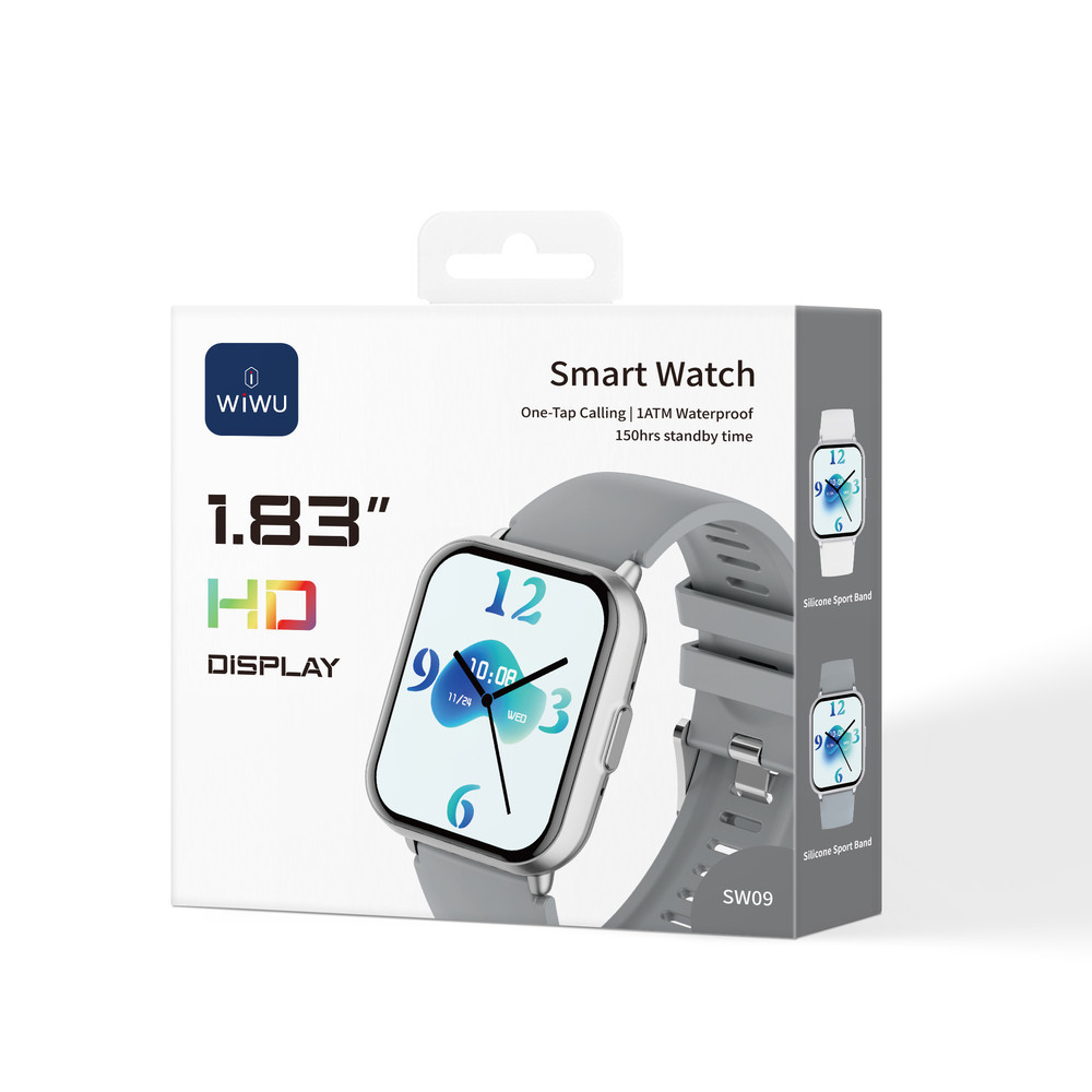 Смарт-часы WIWU Smart Watch SW09 Silver Одесса - изображение 2