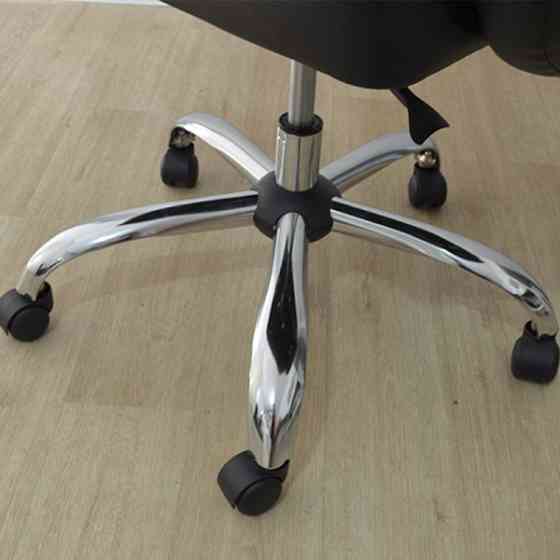 Крісло майстра на колесах Джессі (Чорний) Київ