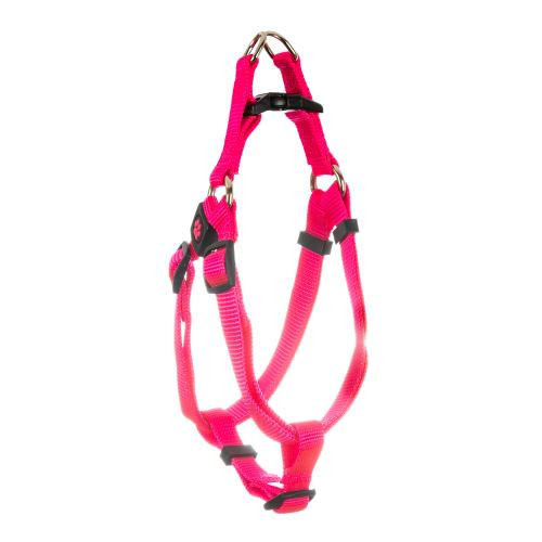 Шлея GimDog для собак Harlem X рожева нейлон 45-63 см/15 мм Киев - изображение 2