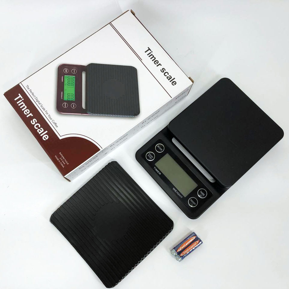 Торгові ваги електронні для зважування продуктів K07, Ваги для кавового порошку кулінара DS-83 Львів - фото 15