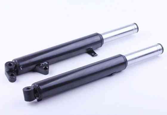 Амортизатори передні (дискове гальмо) на скутер Діо 50/Takt 24, пара Мукачево