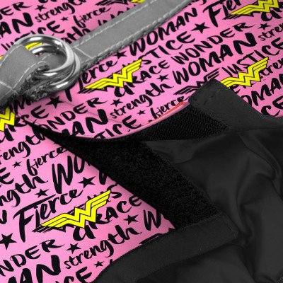 Шлей для собак WAUDOG Clothes с QR паспортом "Чудо-женщина в розовом" S2 (1012-4010) Винница - изображение 3