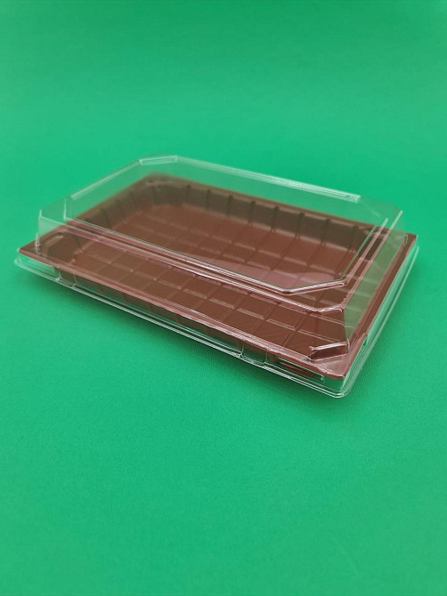 Упаковка для суші ПС-64 Червона +ПС64К (50 шт) Харків - фото 2