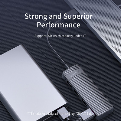 Концентратор Orico USB 2.0 4 ports (FL02-WH-BP) (CA913527) Вінниця - фото 5