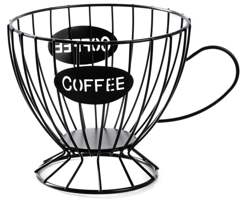 Ваза для фруктів Viva Lacy Cup Black (6983943) Київ - фото 1