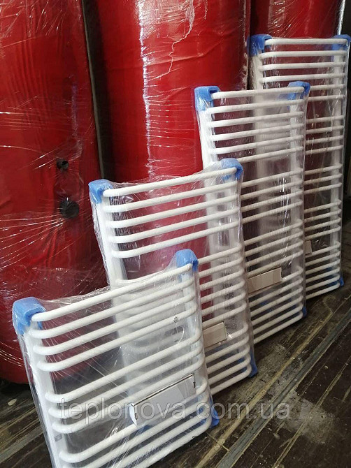 Водяной полотенцесушитель Белый 1510х560 Terma Alina Черновцы - изображение 5