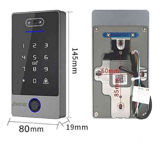 PES KeyPad Face-Id контролер доступу з розпізнаванням обличчя Київ