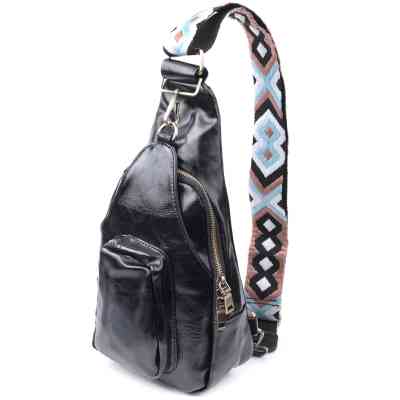 Сумка Vintage Жіноча з екошкіри Чорна (22776) Вінниця