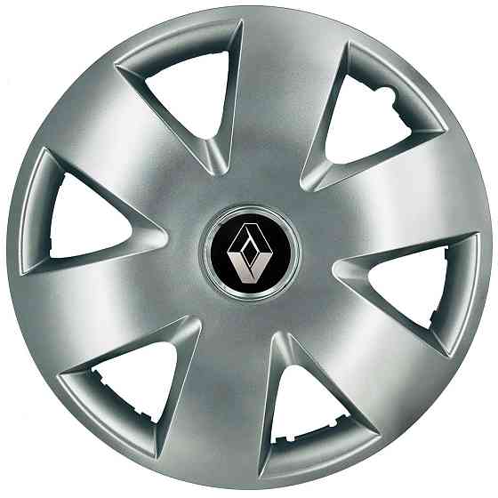 Автомобильные модельные колпаки R15 Renault 308 4шт, SJS, серебряные Киев