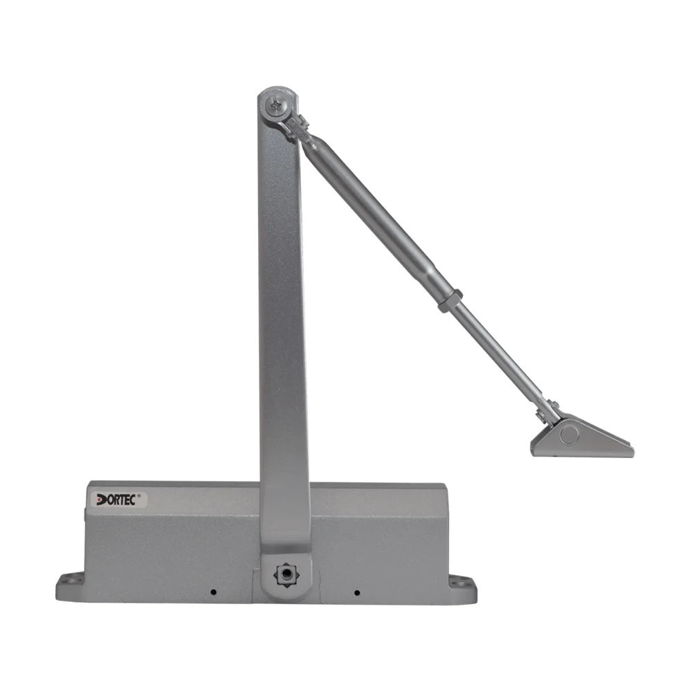 Дверний доводчик Dortec DT-514H Silver з фіксацією дверей у відчиненому положенні (63-00003) Київ - фото 6