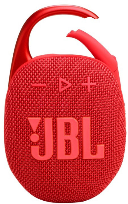 Портативна акустика JBL Clip 5 Red (JBLCLIP5RED) (6980788) Київ - фото 1