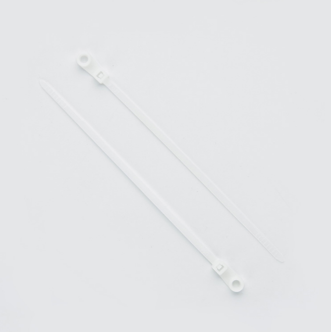 Хомут пластиковий 5,0*200мм з кільцем білий 100шт/уп APRO Житомир - фото 3