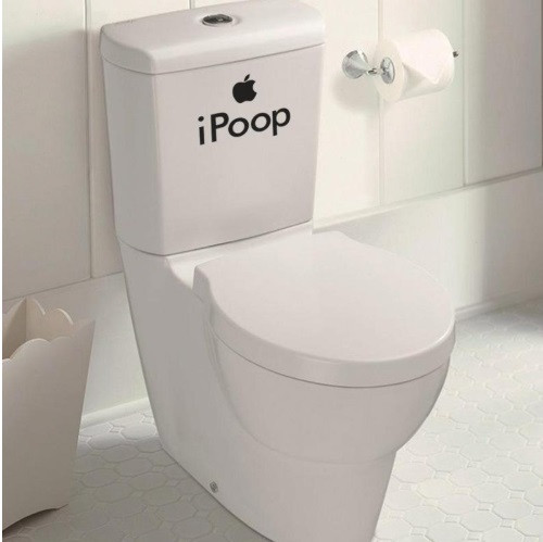 Вінілова наклейка "I Poop" Київ - фото 2