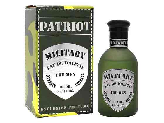 Туалетна вода для чоловіків 100мл Military ТМ Patriot Київ