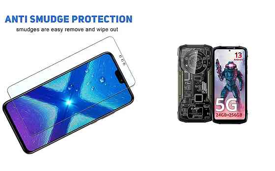 Защитное стекло NeoGlass для Cubot KingKong Star 5G – ультрапрозрачное и устойчивое Киев