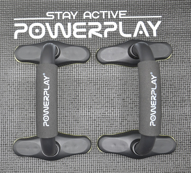 Упори для віджимань PowerPlay 4314 Push Up Stand (Прямі) Кам'янське - фото 9