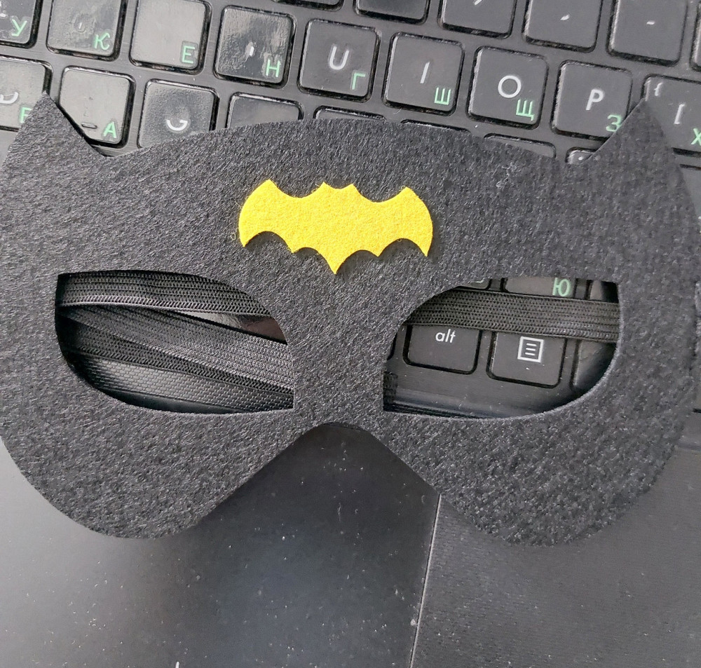 Маска для хлопчика Бетмен one size чорний Київ - фото 2