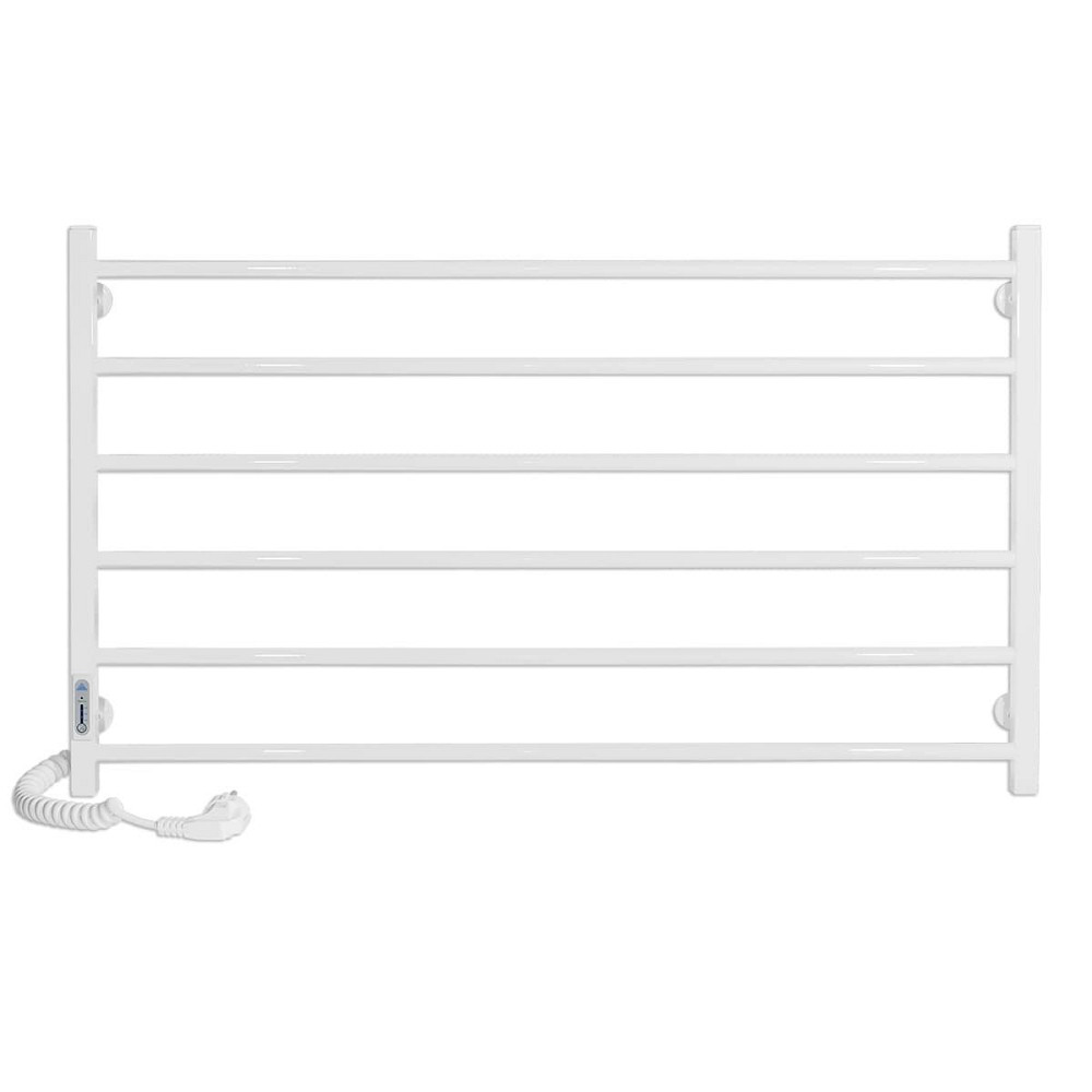 Електрична рушникосушка Laris Зебра Горизонт ЧК6 1000Х600 Е біла Київ - фото 2