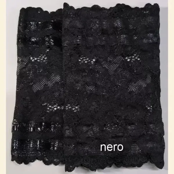 Бандалетки кружевные черные Dolores “Bandalettes Satin” 3XL Киев - изображение 3