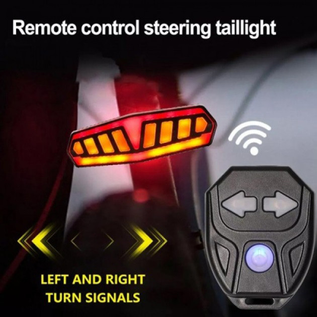 Ліхтар і заднє світло для велопоїздок, Мигалка для велосипеда на батарейках, Маячок задній велосипедний UQ-51 Львів - фото 4