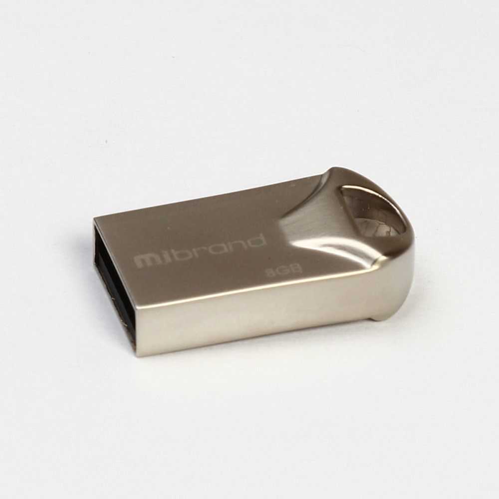 Flash Mibrand USB 2.0 Hawk 8Gb Silver Київ - фото 1