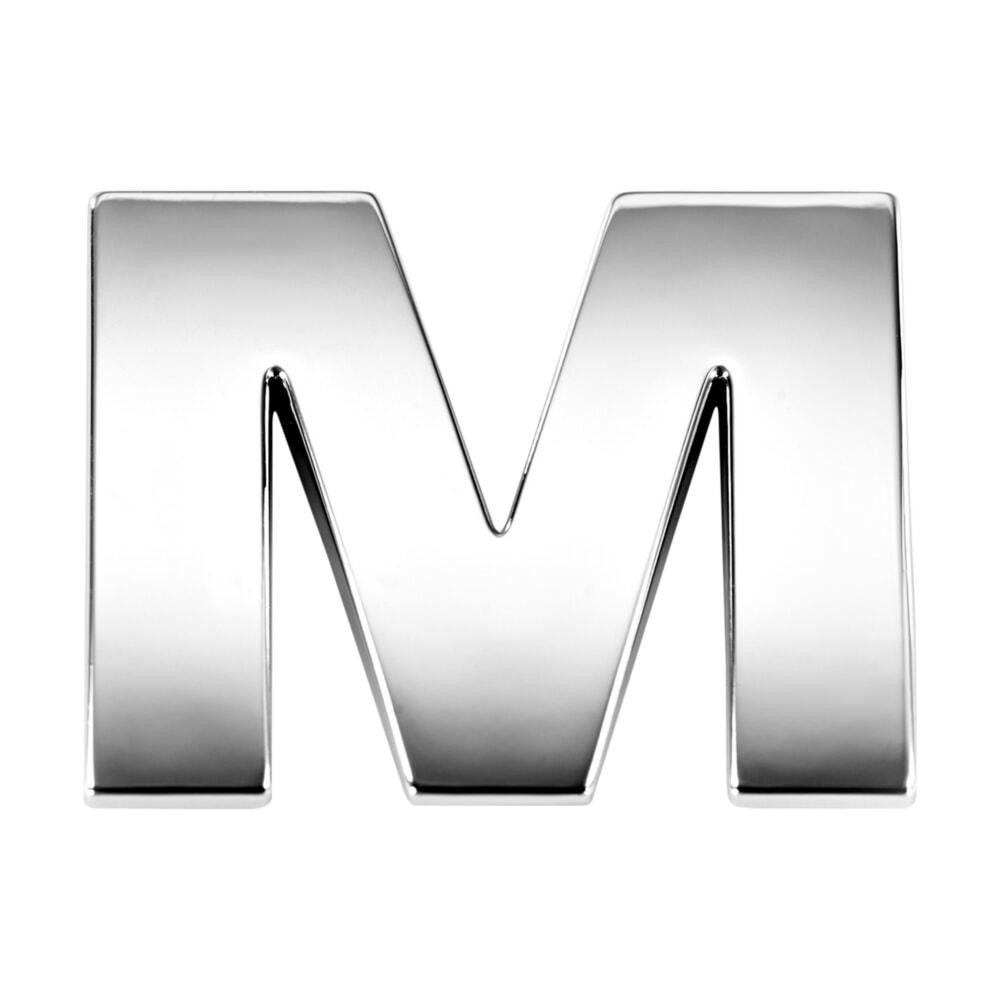 Наклейка 2 см Літера M Київ - фото 1