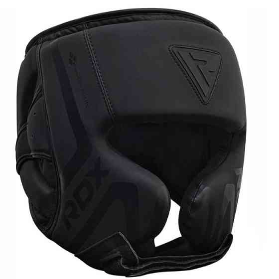 Боксерський шолом RDX T15 Matte Black S Кам'янське