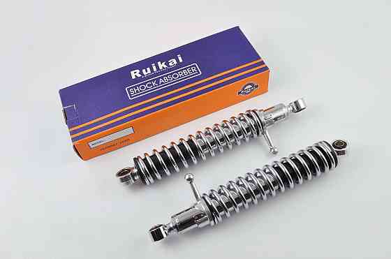 Амортизатори (пара) ІЖ 325mm, регульовані, з важелем (хром) Мукачево