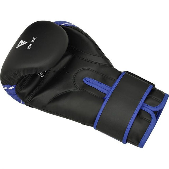 Боксерські рукавиці RDX 4B Robo Kids Blue/Black 6 унцій (капа в комплекті) Каменское - изображение 5