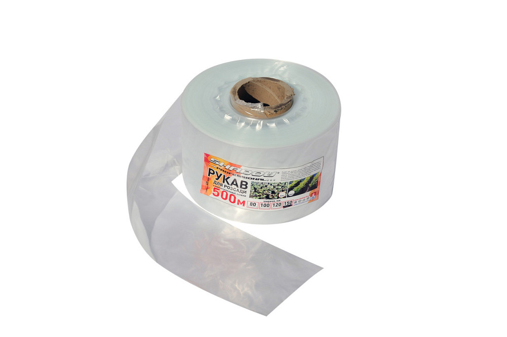 Рукав для розсади 150х500 метрів 40 мкм (білий) Дніпро - фото 3