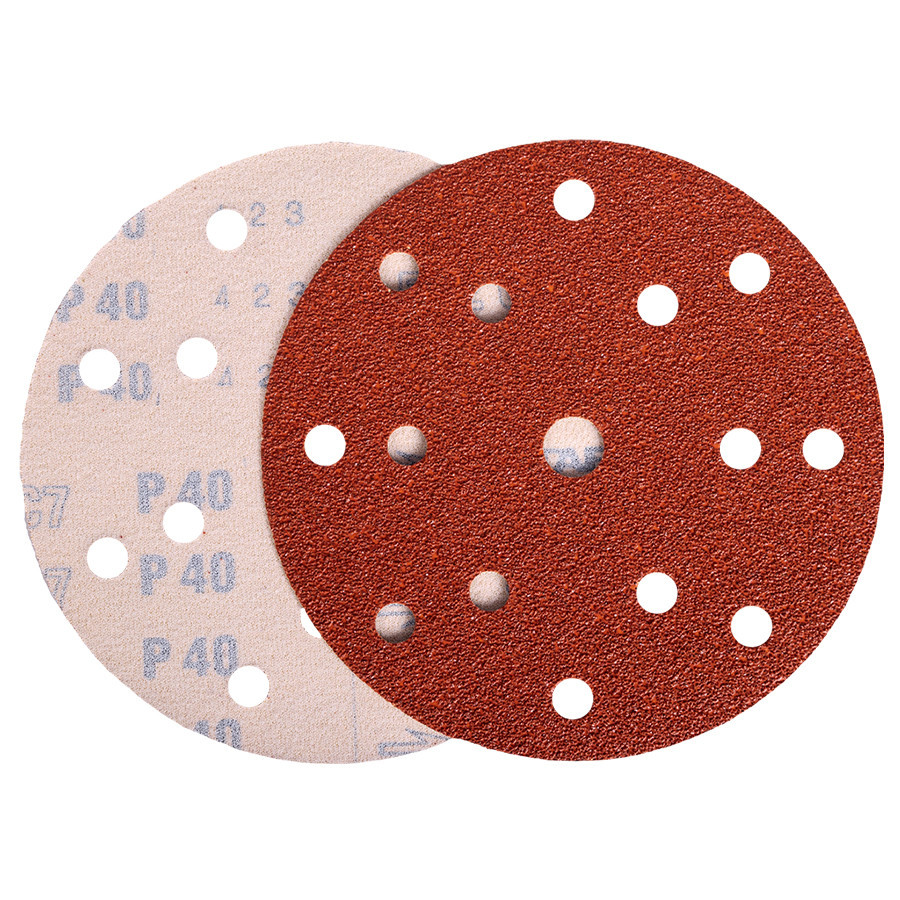 Наждачні круги Classic P180 d150мм 14+1отв. (ціна за уп.-100шт) коричневий APP, 40KBC180 Киев - изображение 1