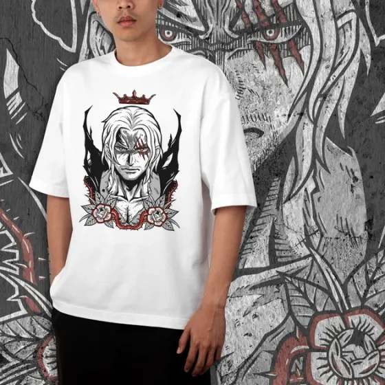 Футболка для підлітка хлопчика з принтом Ван Пис 140hank140 White Розмір 160 Anime10208 Дніпро