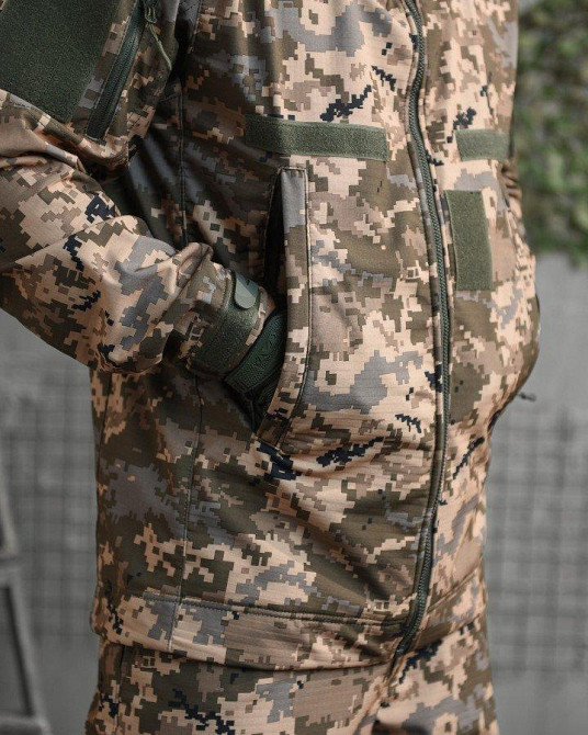 Демісезонний тактичний костюм софтшел SATELIT піксель НП4883 Одеса - фото 17
