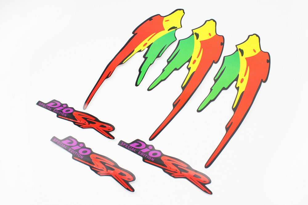 Наклейки на планшеті "DIO" набір 6шт 36х12, 1306 Киев - изображение 1