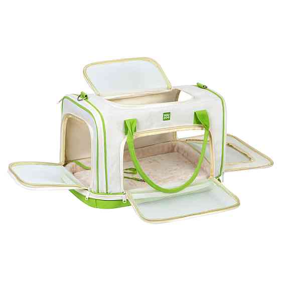 Сумка-переноска для котів та дрібних порід собак WAUDOG Relax Eco, 47x30x28 см, до 8 кг Київ